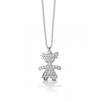 Collana Namuri Bambino in Oro bianco PNBA/WG-DIA - PNBA/WG-DIA